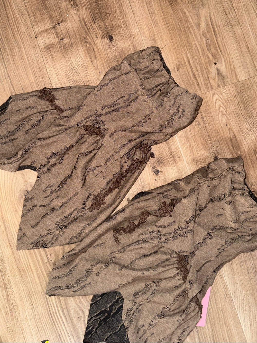 Brand new brown leg warmers